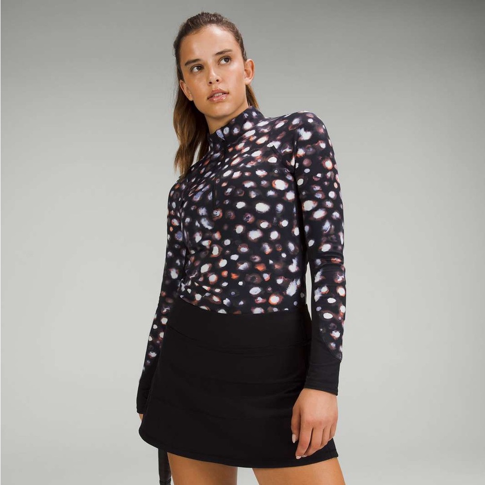 Lululemon Nulux Half-Zip Long Sleeve Activewear Shirt Size 10